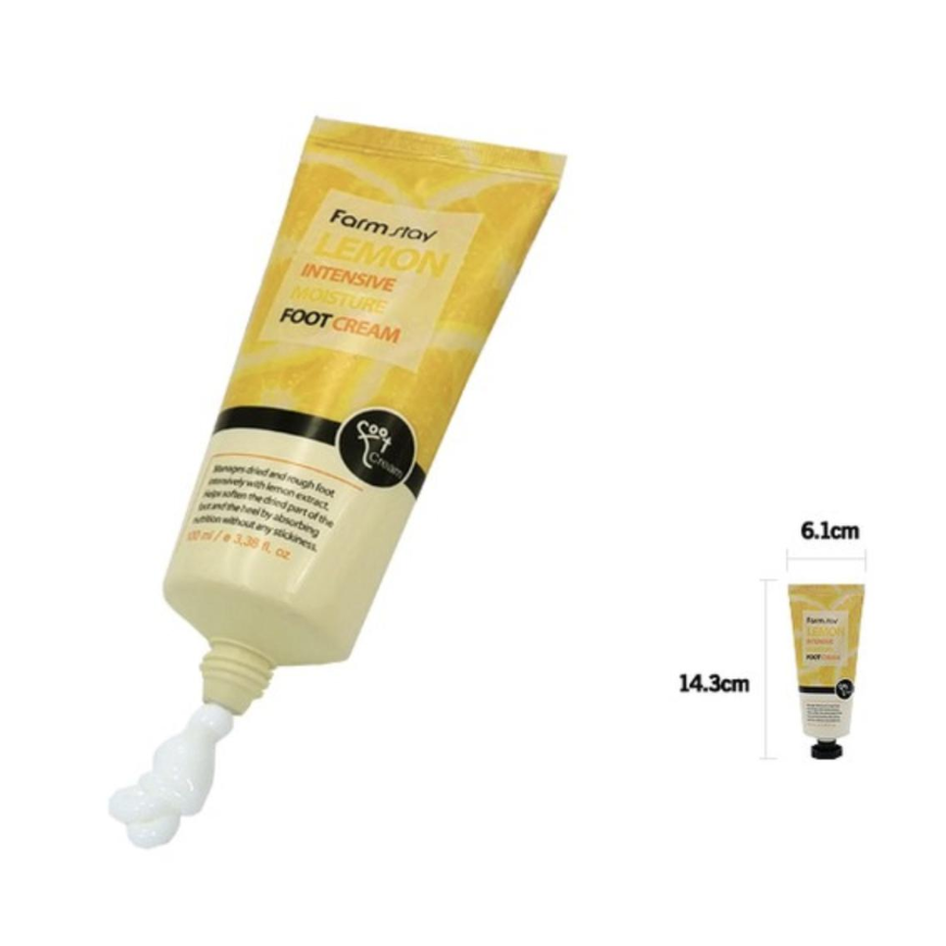 FARM STAY Lemon Intensive Moisture Foot Cream 100ml (3 Options)