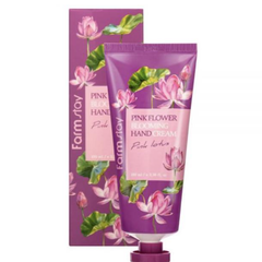 FARM STAY Pink Flower Blooming Hand Cream Pink Lotus 100ml (3 Options)