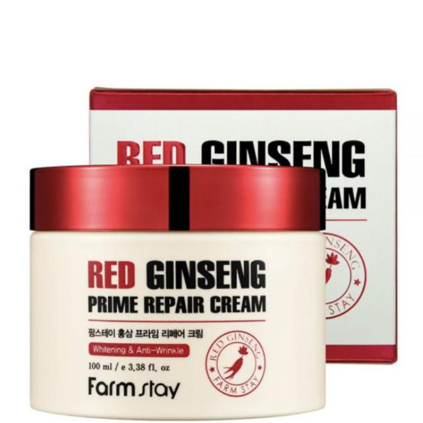 FARM STAY Red Ginseng Prime Repair Cream 100ml (3 Options)