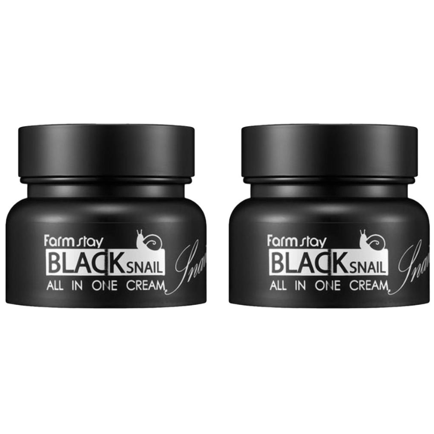 FARM STAY Black Snail All In One Cream 100ml (3 Options)