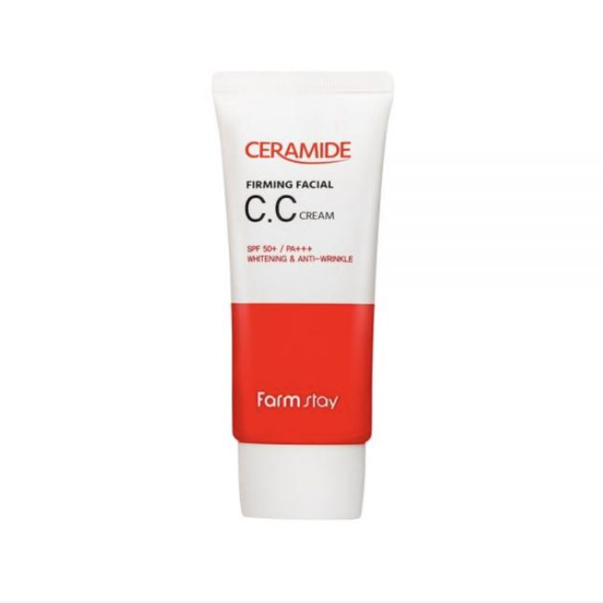 FARM STAY Ceramide Firming Facial CC Cream 50g (3 Options)