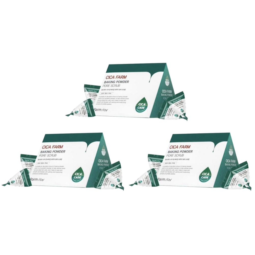FARM STAY Cica Farm Baking Powder Pore Scrub 7gx25PCS (3 Options)