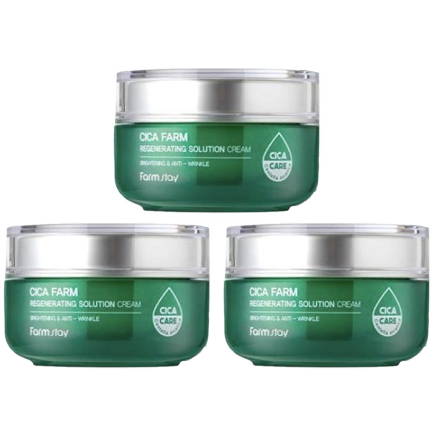 FARM STAY Cica Farm Regenerating Solution Cream 50ml (3 Options)