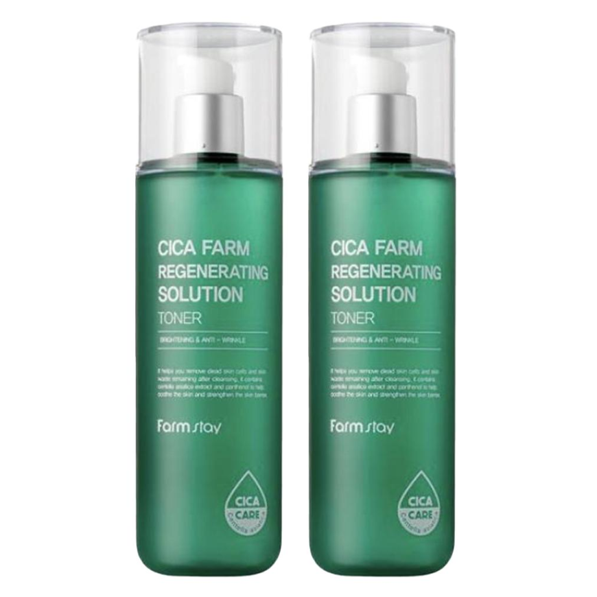 FARM STAY Cica Farm Regenerating Solution Toner 200ml (3 Options)