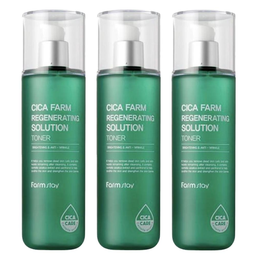 FARM STAY Cica Farm Regenerating Solution Toner 200ml (3 Options)