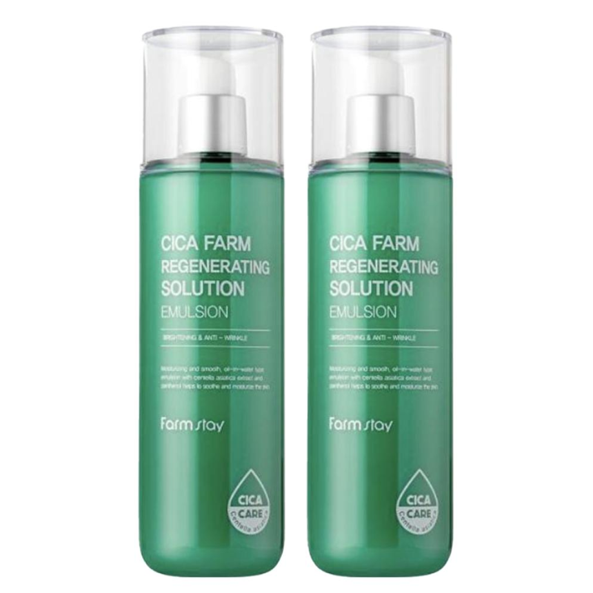 FARM STAY Cica Farm Regenerating Solution Emulsion 200ml (3 Options)