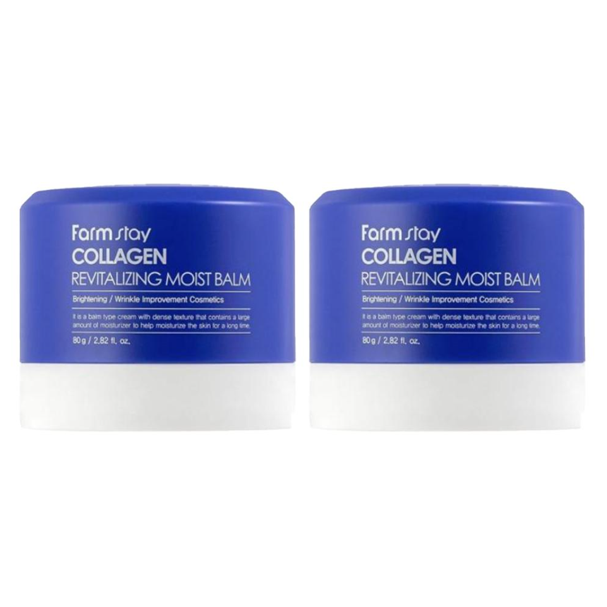 FARM STAY Collagen Revitalizing Moist Balm 80g (3 Options)