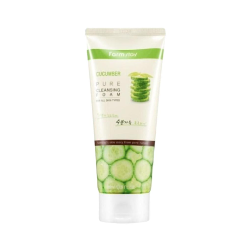 FARM STAY Cucumber Pure Cleansing Foam 180ml (3 Options)