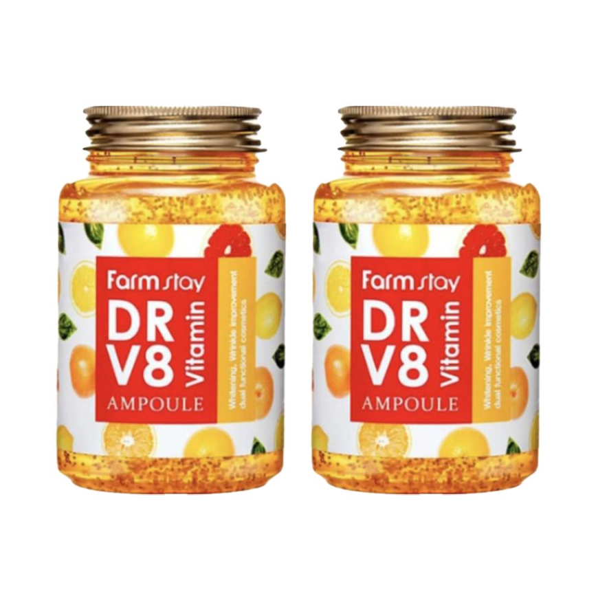 FARM STAY Dr. V8 Vitamin Ampoule 250ml (3 Options)