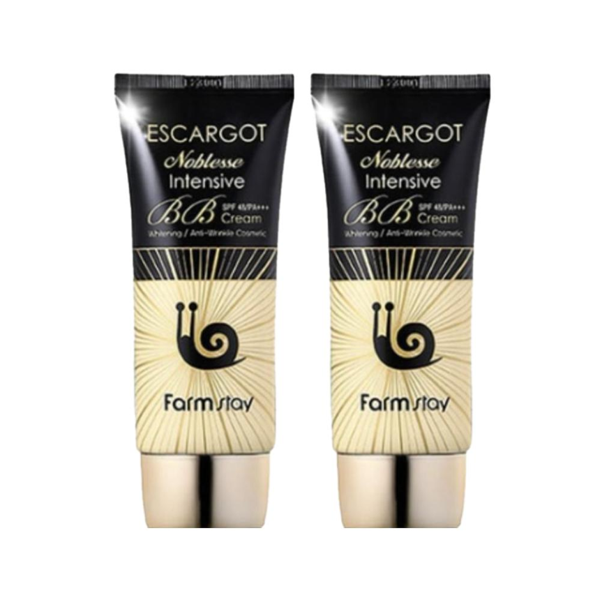 FARM STAY Escargot Noblesse Intensive BB Cream SPF48 PA+++ 50g (3 Options)