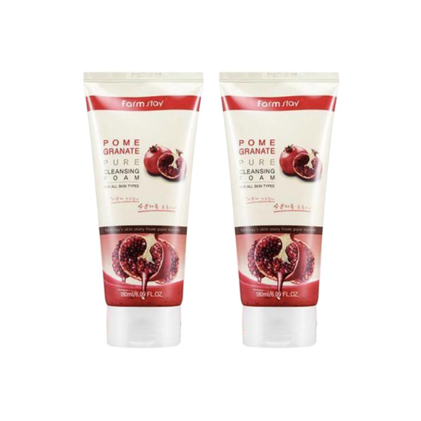 Farm Stay Pomegranate Pure Cleansing Foam 180ml (3 Options)