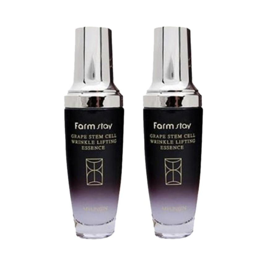 FARM STAY Grape Stem Cell Wrinkle Lifting Essence 50ml (3 Options)