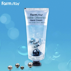 FARM STAY Visible Difference Hand Cream Black Pearl 100ml (3 Options)
