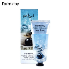 FARM STAY Visible Difference Hand Cream Black Pearl 100ml (3 Options)