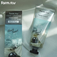 FARM STAY Visible Difference Hand Cream Black Pearl 100ml (3 Options)