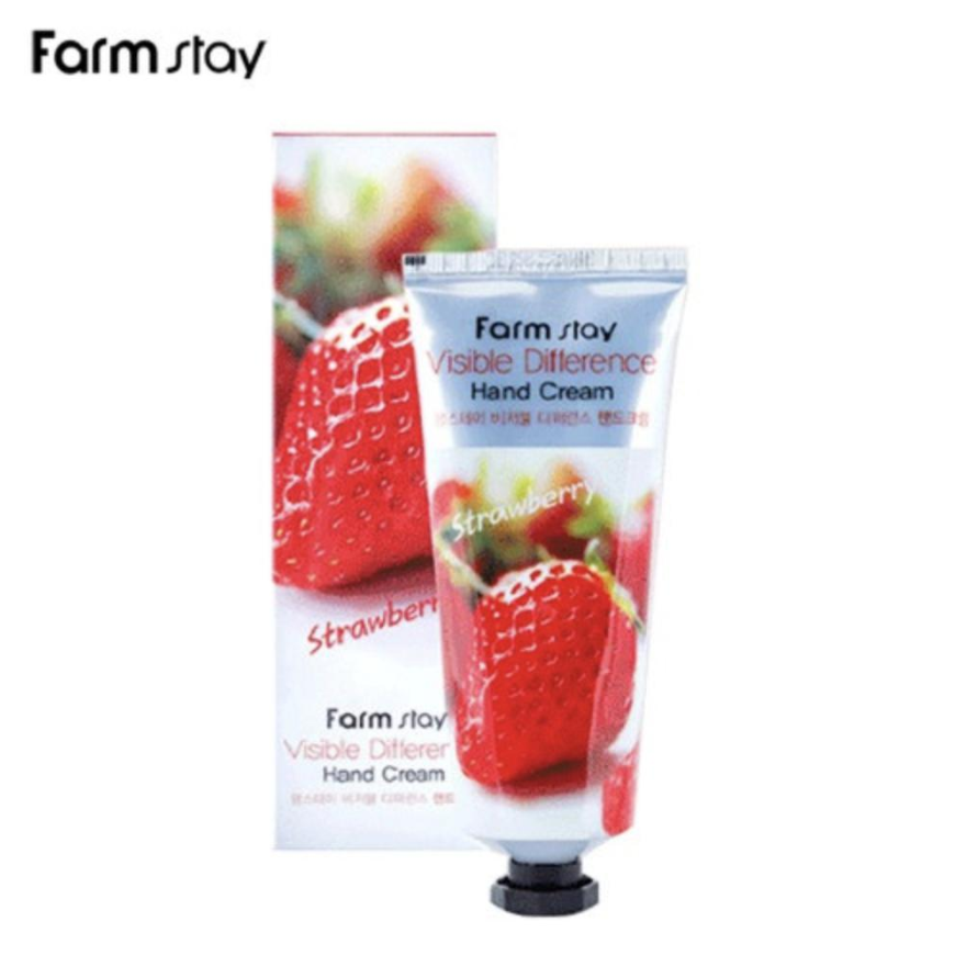 FARM STAY Visible Difference Hand Cream Strawberry 100g (3 Options)