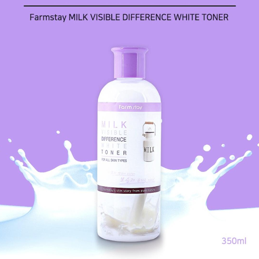 Farm Stay Visible Difference Moisture Toner (Milk) 350ml (3 Options)