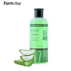 FARM STAY Aloe Visible Difference Fresh Toner 350ml (3 Options)