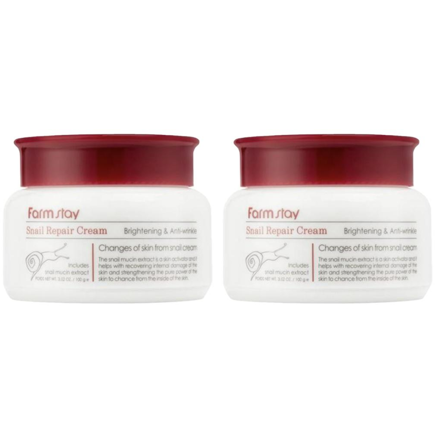 FARM STAY Snail Repair Cream 100g (3 Options)