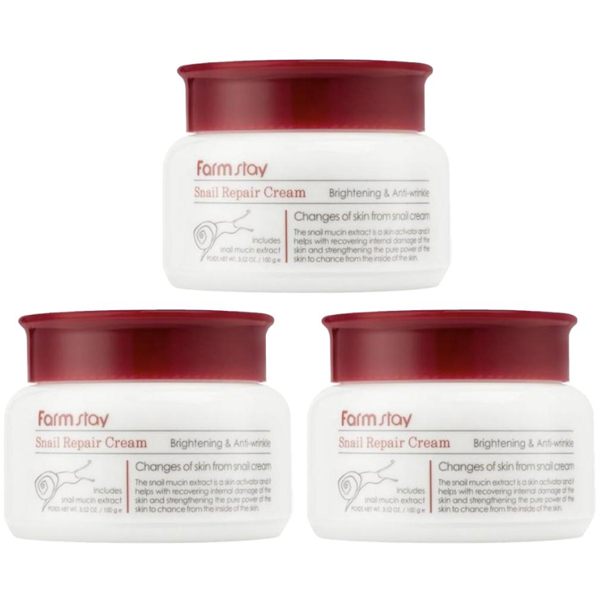 FARM STAY Snail Repair Cream 100g (3 Options)