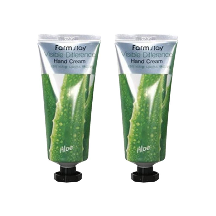 FARM STAY Visible Difference Hand Cream Aloe 100ml (3 Options)