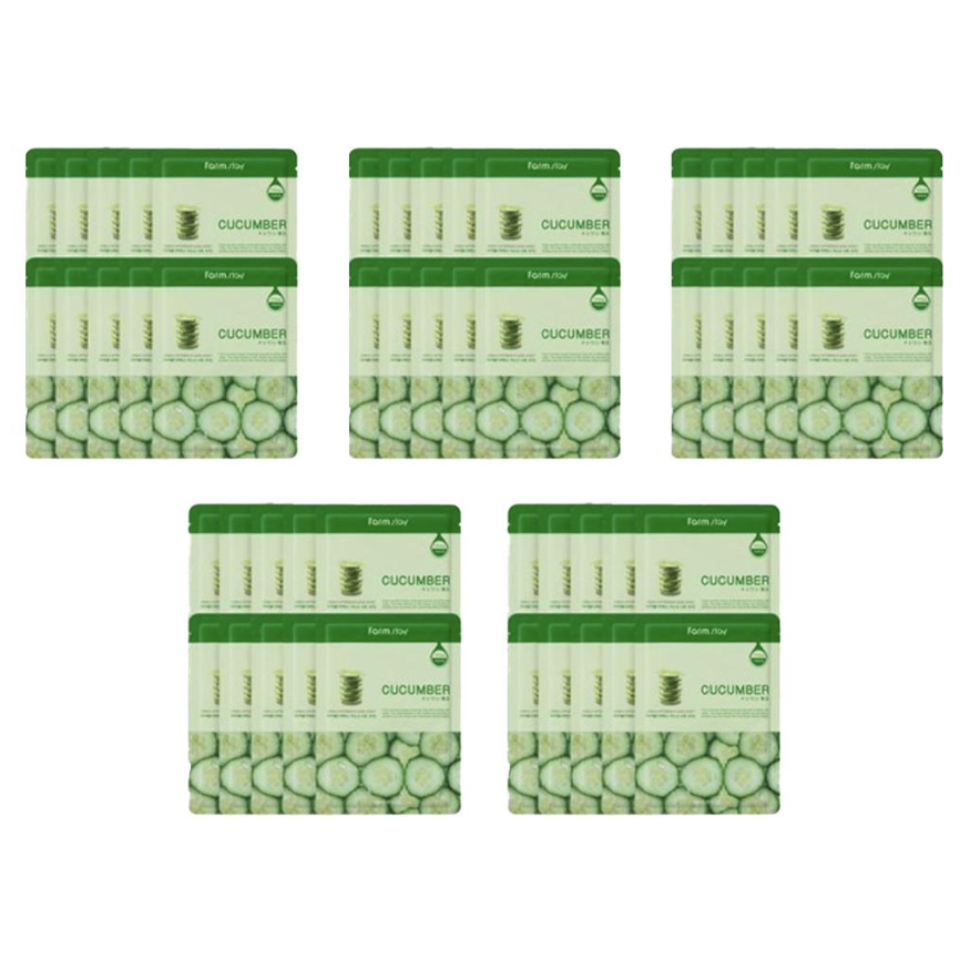 FARM STAY Visible Difference Mask Pack Cucumber 23ml (3 Options)