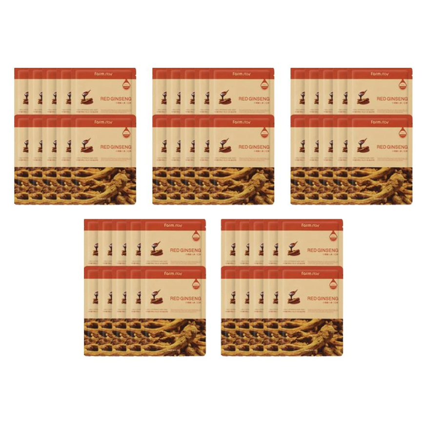 FARM STAY Visible Difference Mask Pack Red Ginseng 23ml (3 Options)