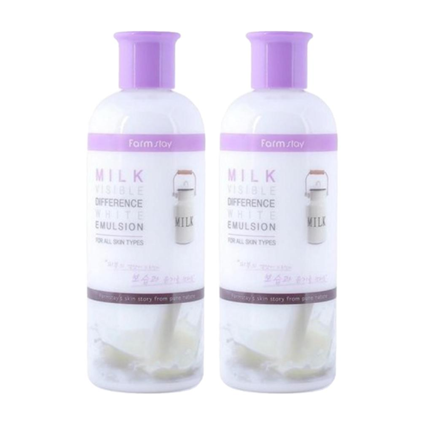 Farm Stay Visible Difference Moisture Emulsion (Milk) 350ml (3 Options)