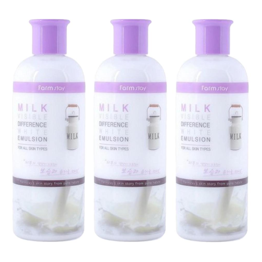 Farm Stay Visible Difference Moisture Emulsion (Milk) 350ml (3 Options)