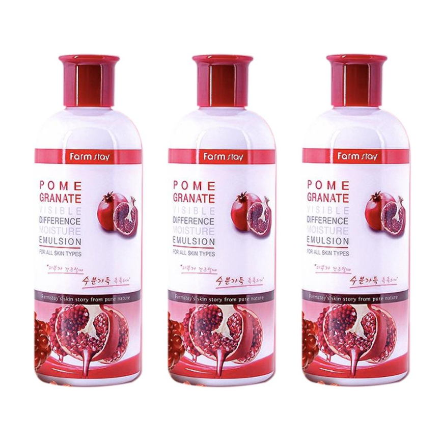 FARM STAY Visible Difference Moisture Emulsion Pomegranate 350ml (3 Options)