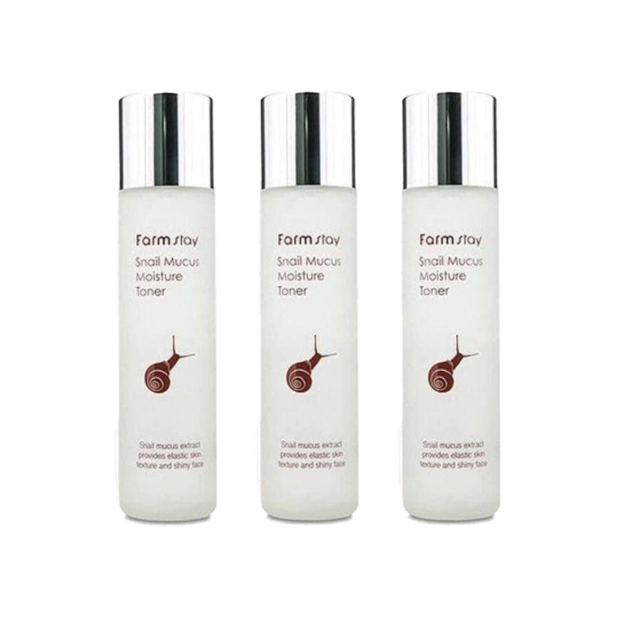 FARM STAY Snail Mucus Moisture Toner 150ml (3 Options)
