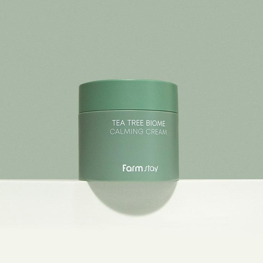 FARM STAY Tea Tree Biome Calming Cream 80ml (3 Options)