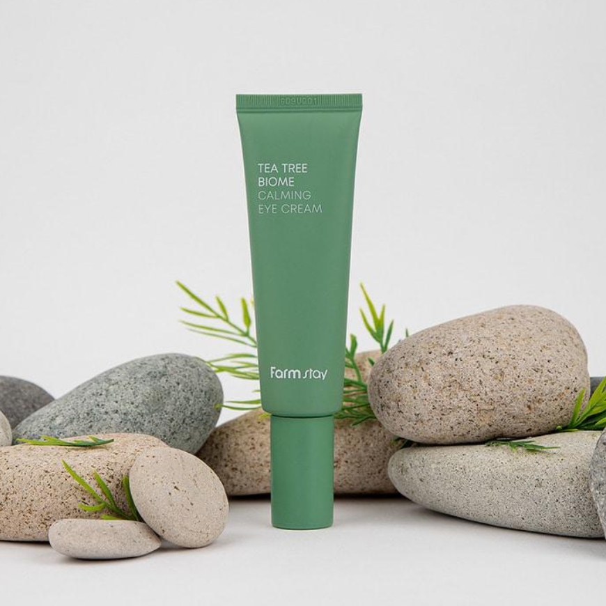 FARM STAY Tea Tree Biome Calming Eye Cream 50ml (3 Options)