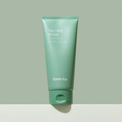 FARM STAY Tea Tree Biome Calming Acne Foam 180ml (3 Options)
