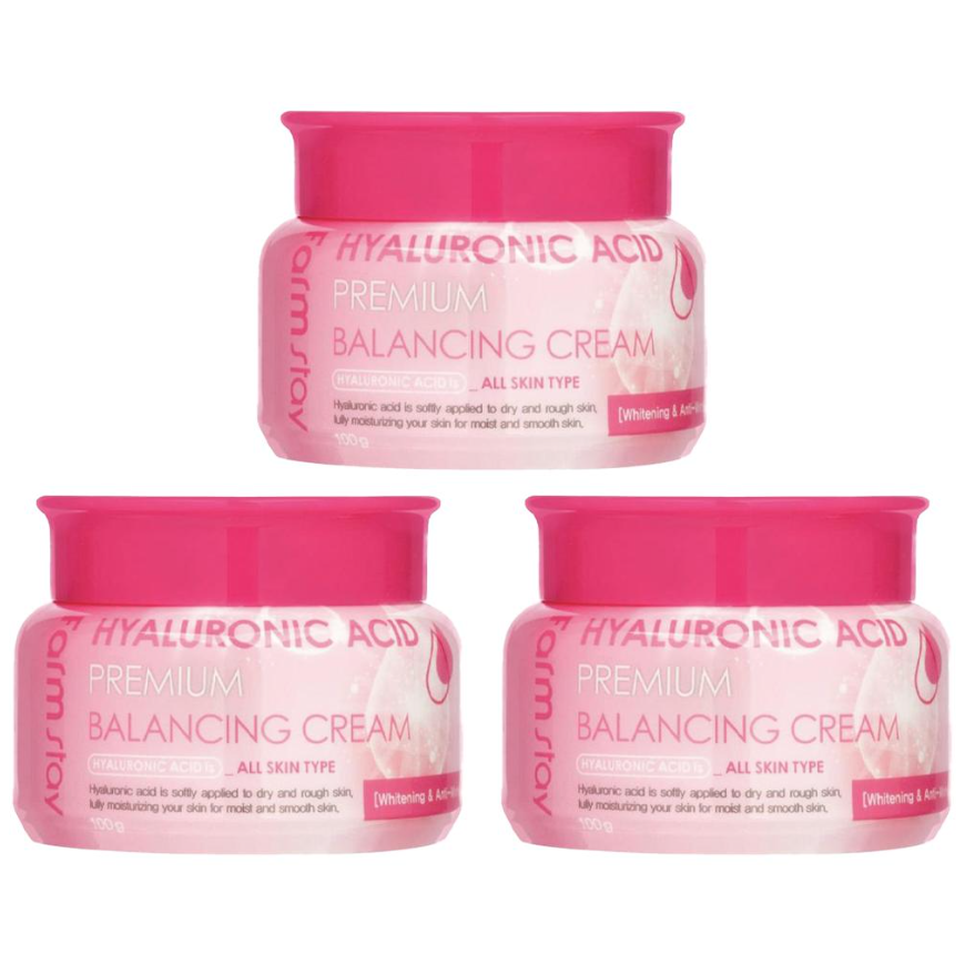 FARM STAY Hyaluronic Acid Premium Balancing Cream 100g (3 Options)