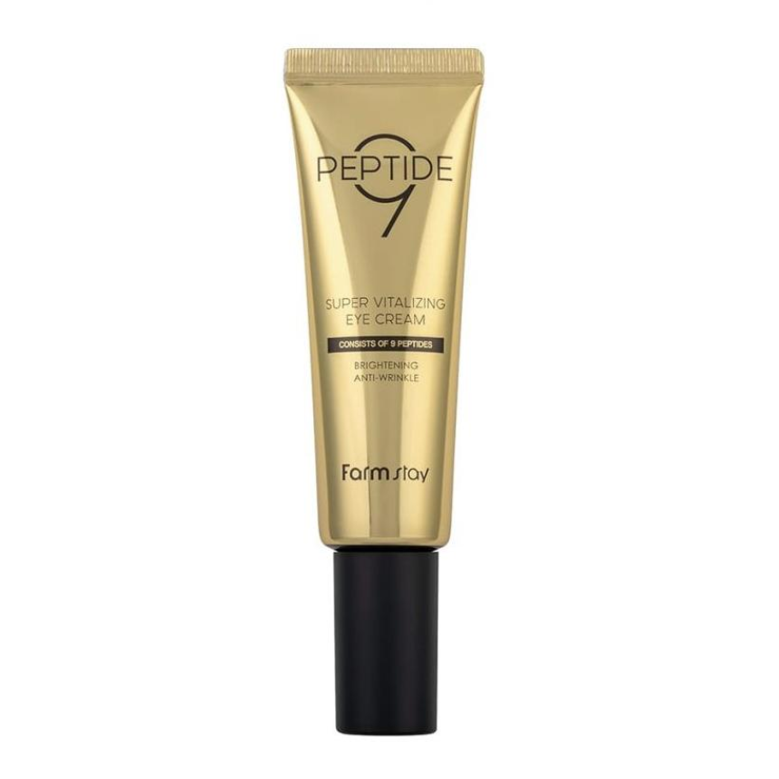 FARM STAY Peptide9 Super Vitalizing Eye Cream 50ml (3 Options)