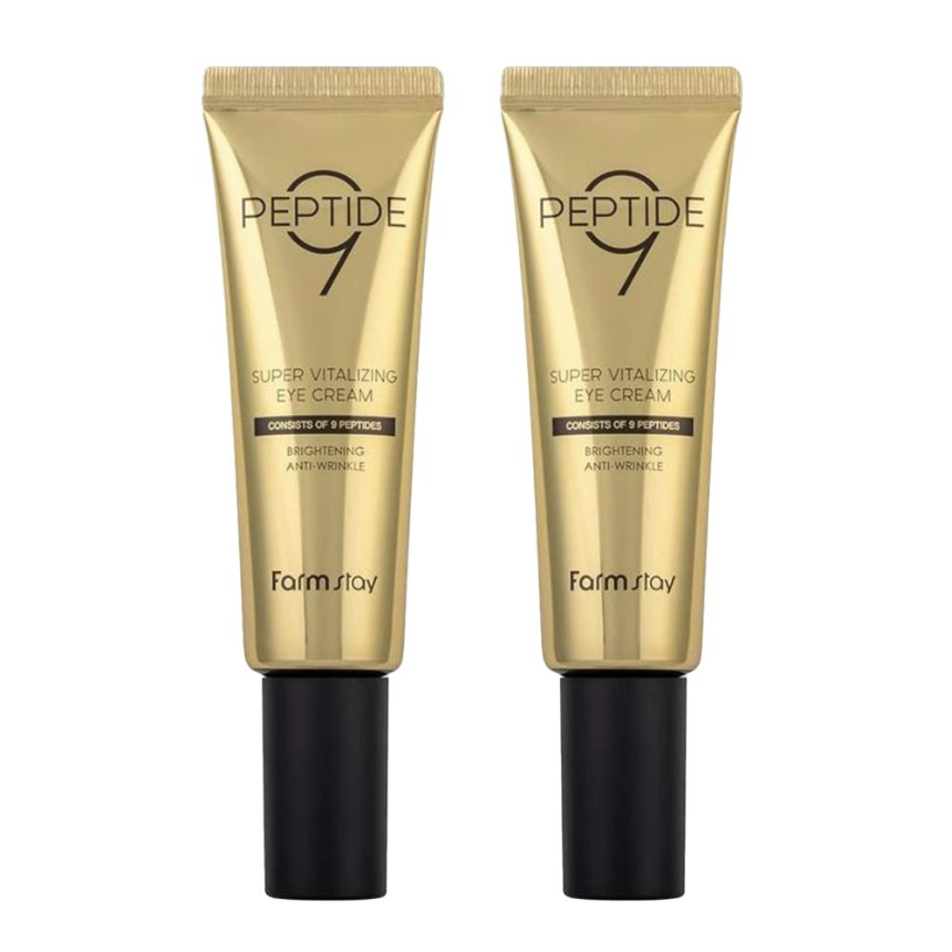 FARM STAY Peptide9 Super Vitalizing Eye Cream 50ml (3 Options)