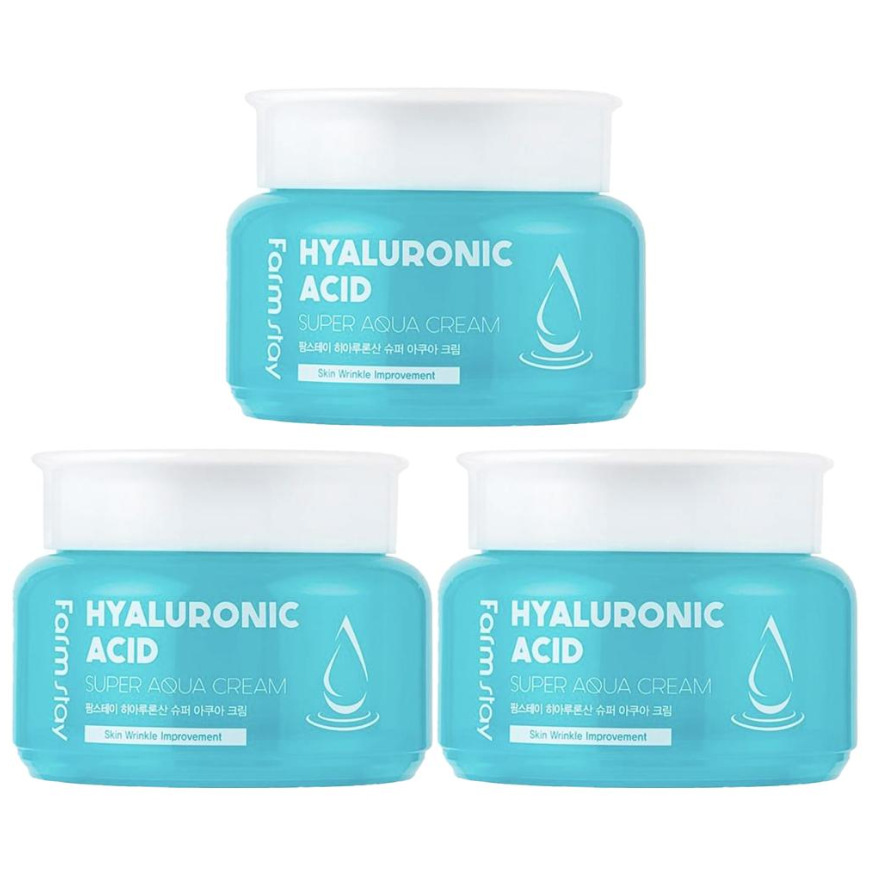 FARM STAY Hyaluronic Acid Super Aqua Cream 100ml (3 Options)