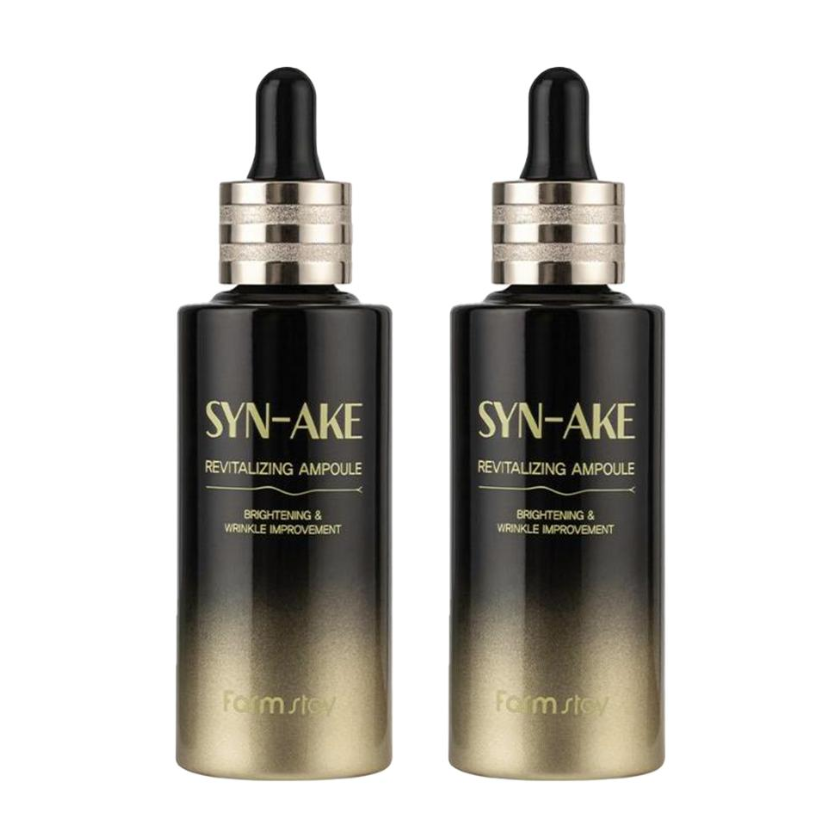 FARM STAY Syn-Ake Revitalizing Ampoule 55ml (3 Options)