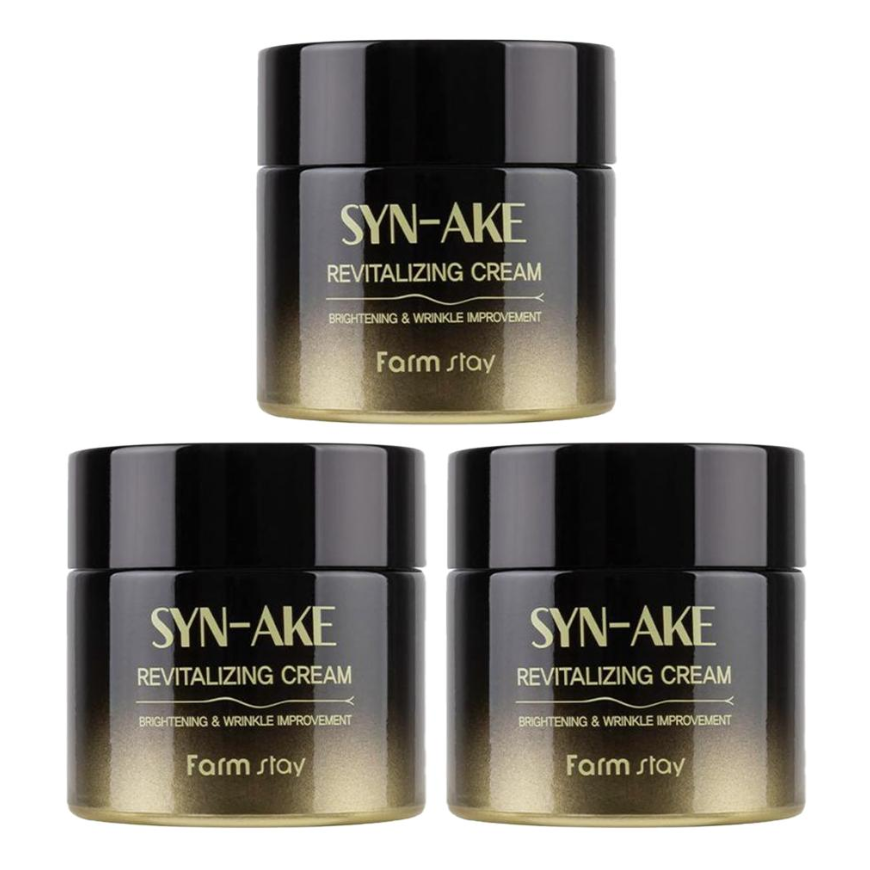 FARM STAY Syn-Ake Revitalizing Cream 80g (3 Options)