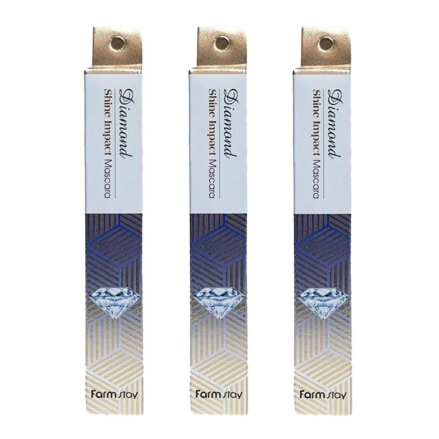 FARM STAY Diamond Shine Impact Mascara 12g (3 Options)