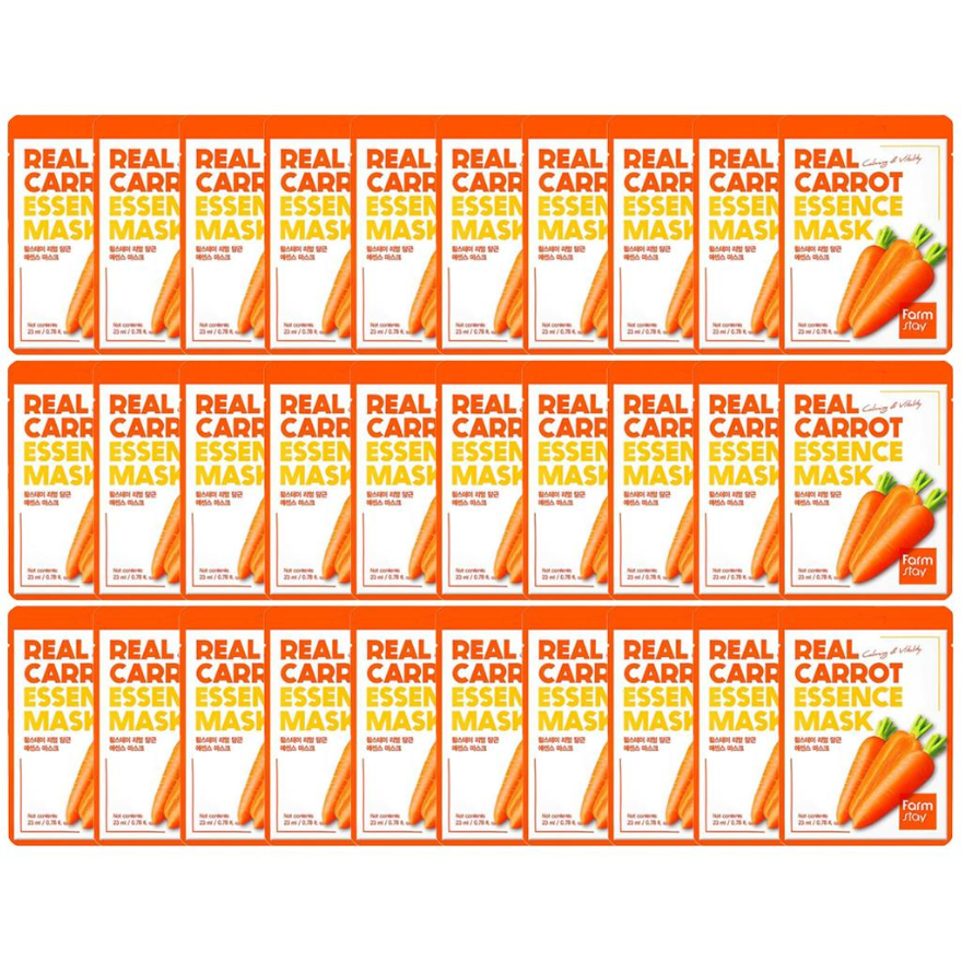 FARM STAY Real Carrot Essence Mask 23ml (3 Options)