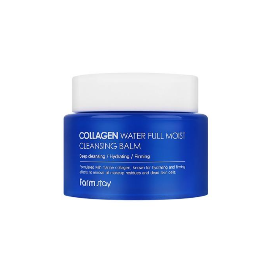 FARM STAY Collagen Water Full Moist Cleansing Balm 95ml (3 Options)
