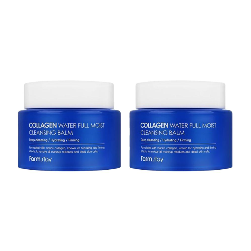 FARM STAY Collagen Water Full Moist Cleansing Balm 95ml (3 Options)