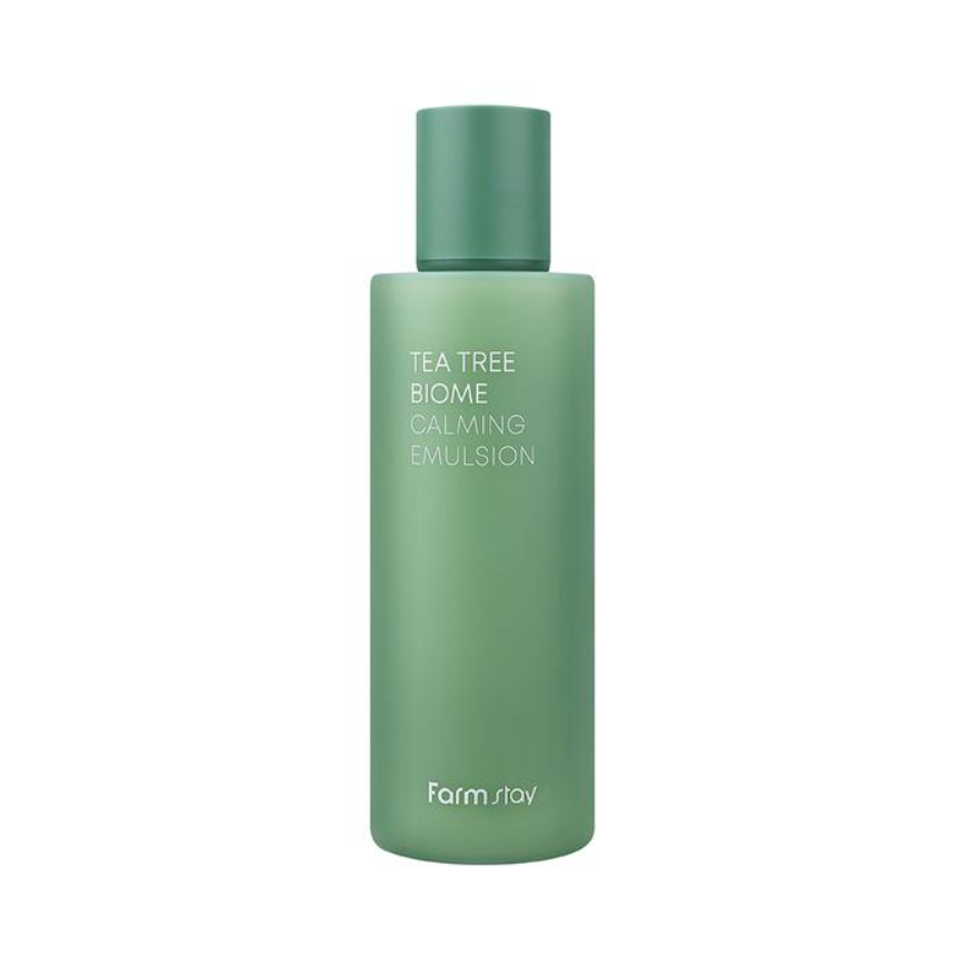 FARM STAY Tea Tree Biome Calming Toner, Emulsion 200ml (3 Options)