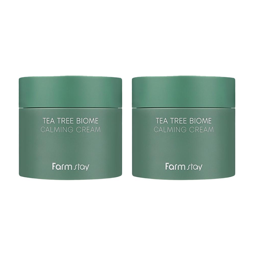 FARM STAY Tea Tree Biome Calming Cream 80ml (3 Options)