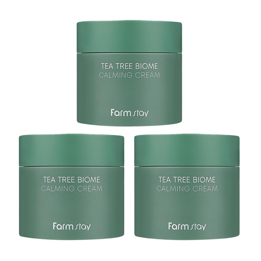 FARM STAY Tea Tree Biome Calming Cream 80ml (3 Options)