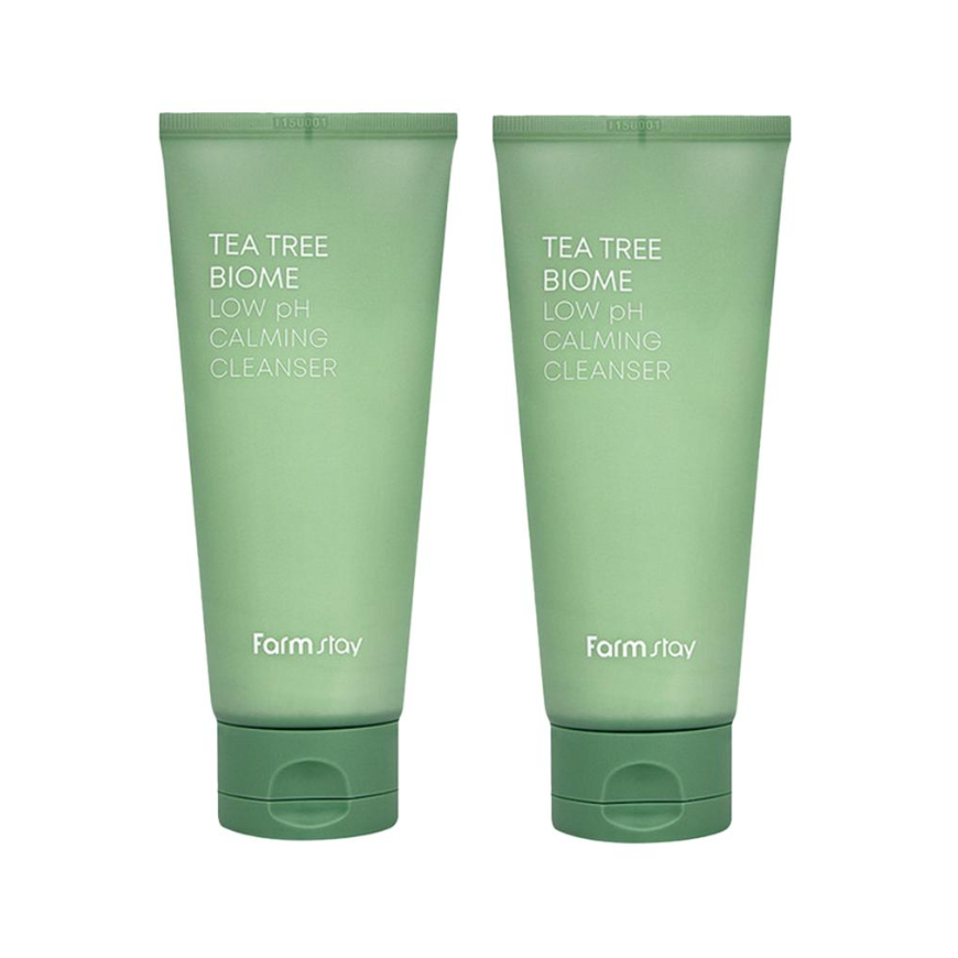 FARM STAY Tea Tree Biome Low pH Calming Cleanser 180ml (3 Options)