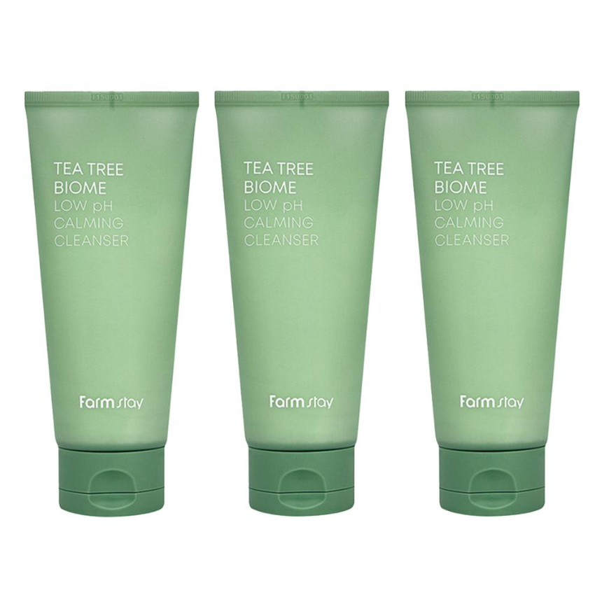 FARM STAY Tea Tree Biome Low pH Calming Cleanser 180ml (3 Options)
