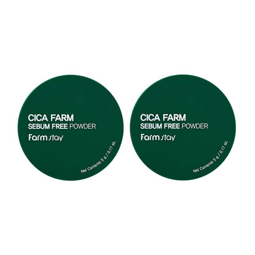 FARM STAY Cica Farm Sebum Free Powder 5g (3 Options)